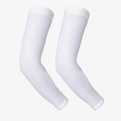 Solid Color Sport Compression Arm Sleeves(3 Pairs)