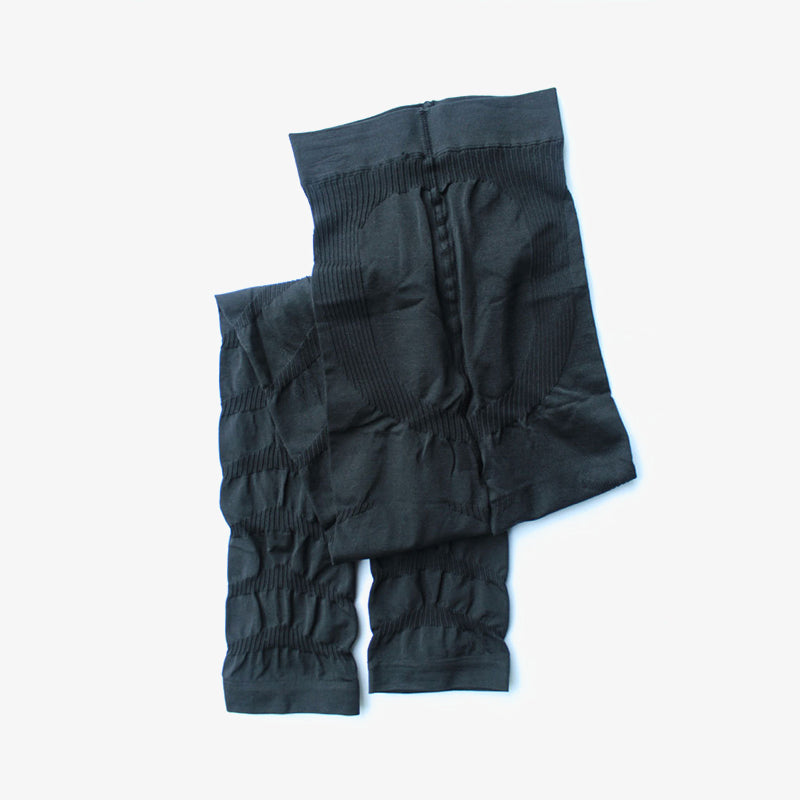 Plus Size Spiral Footless Compression Tights(3 Pairs) - image 7