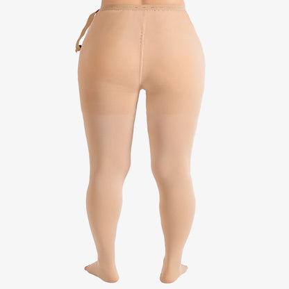 Plus Size Medical Footless Pregnancy Compression Tights(15-20mmhg) - image 4