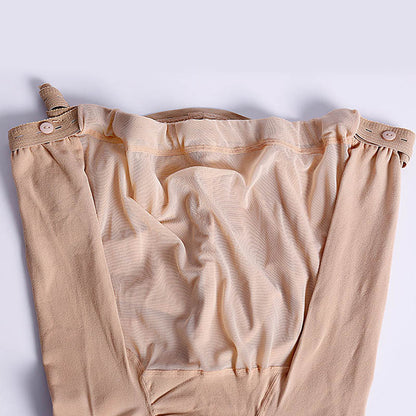 Plus Size Medical Footless Pregnancy Compression Tights(15-20mmhg) - image 11