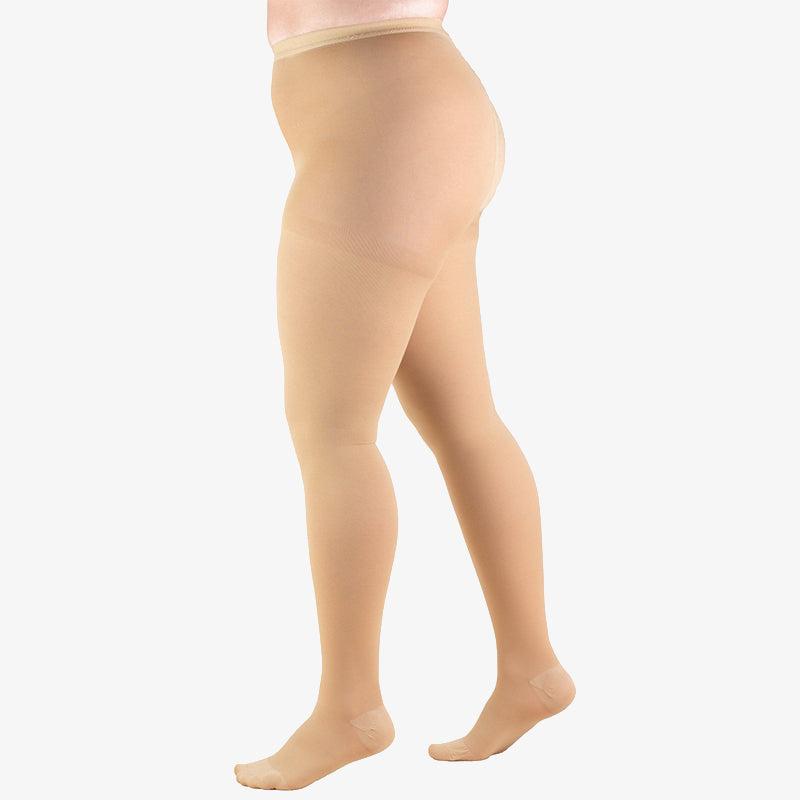 Plus Size Medical Compression Tights(20-30mmHg) - image 1