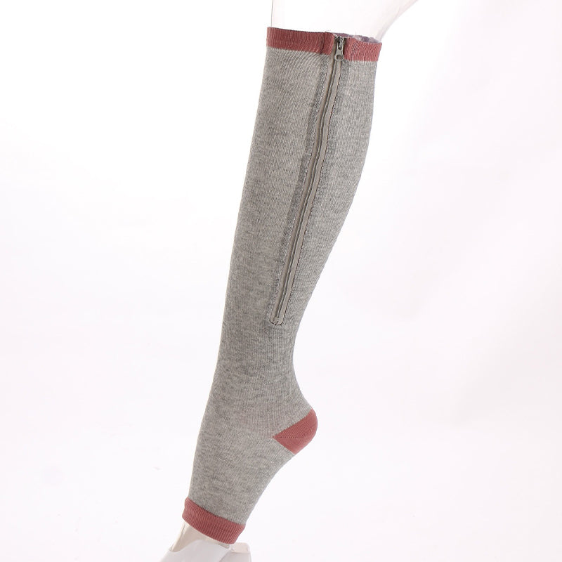 Plus Size Toeless Compression Socks(3 Pairs) - image 5