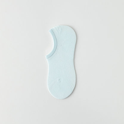 Low Cut Sports No Show Socks(10 Pairs) - Light Blue - EU36-40(US3-7) - image 11