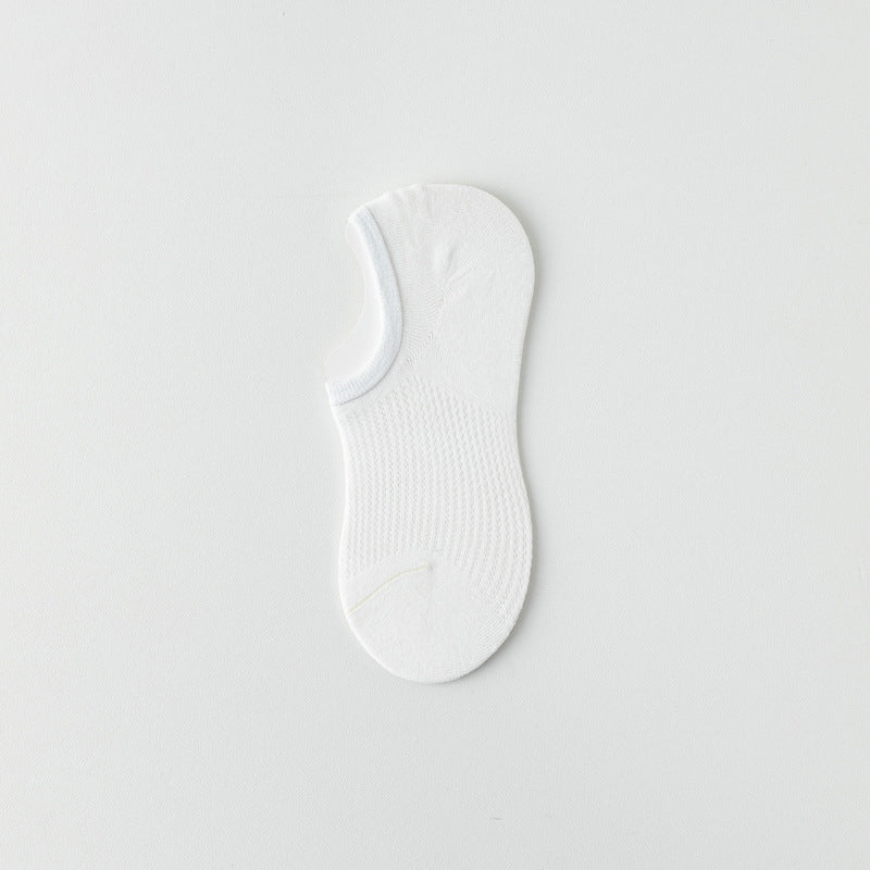 Low Cut Sports No Show Socks(10 Pairs) - White - EU36-40(US3-7) - image 12