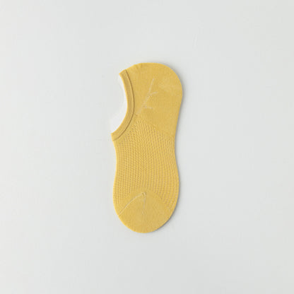 Low Cut Sports No Show Socks(10 Pairs) - Yellow - EU36-40(US3-7) - image 16