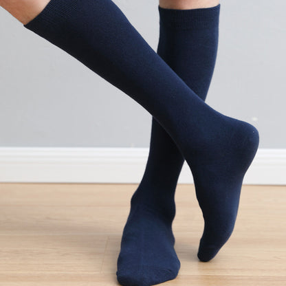 Elasticity Knee High Socks(3 Pairs) - image 2