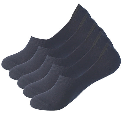 Sweat Absorption No Show Socks(10 Pairs) - Navy Blue - EU39-44(US6-10) - image 13