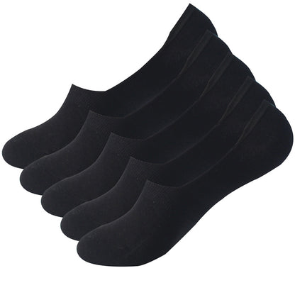 Sweat Absorption No Show Socks(10 Pairs) - Black - EU39-44(US6-10) - image 15