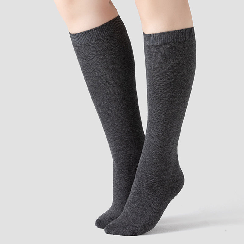 Skin Friendly Knee High Socks(2 Pairs) - image 3