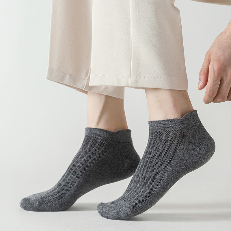 Mesh Breathable Ankle Socks(10 Pairs) - image 4