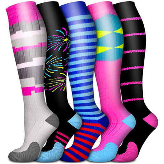 Fireworks Compression Socks(5 Pairs) - image 0