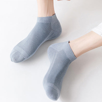 Plus Size Athletic Mesh Ankle Socks(12 Pairs) - image 3