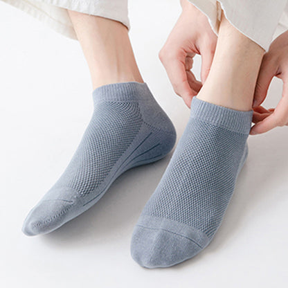 Plus Size Athletic Mesh Ankle Socks(12 Pairs) - image 7