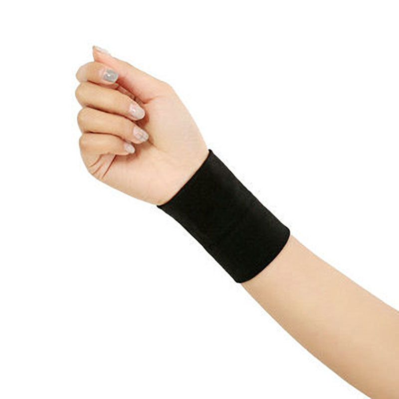 Wrist Pain Relief Compression Wrist Sleeves(2 Pairs) - Black - 2XL - image 8