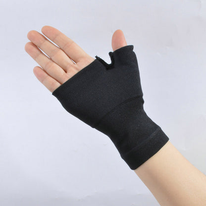 Elasticity Compression Wrist Sleeves - Black - XL - image 6