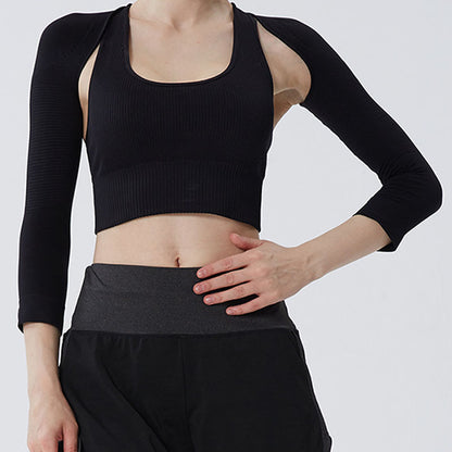 Elastic Compression Arm Shaper Back Shoulder - Black - L - image 1