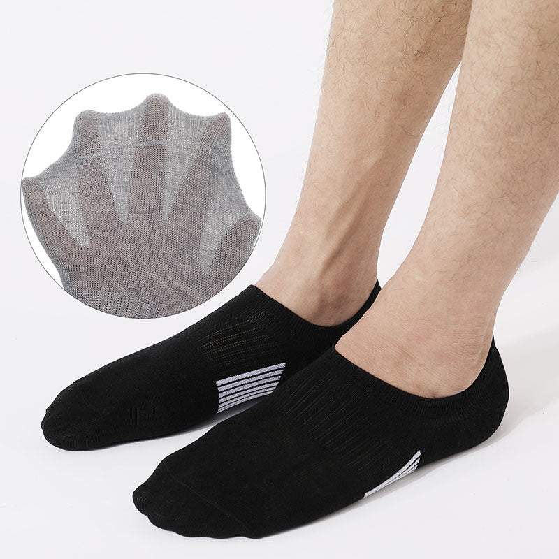 Classic Color Breathableal Ankle Socks(6 Pairs) - image 1