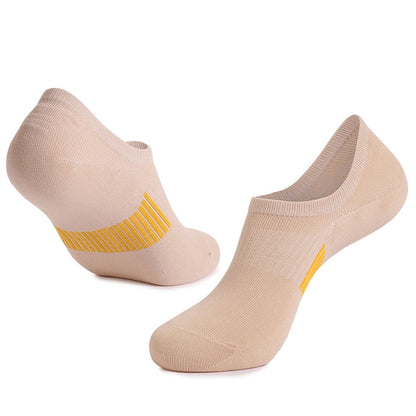 Classic Color Breathableal Ankle Socks(6 Pairs) - Yellow - EU37-45(US4-11) - image 7