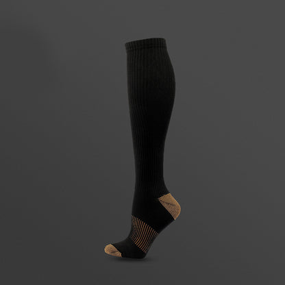 Casual Classic Compression Socks(3 Pairs) - Black - S/M - image 5