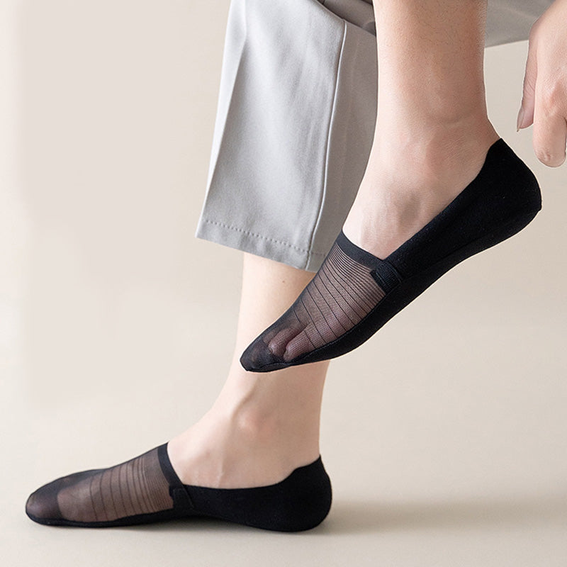 Ice Silk No Show Socks(5 Pairs) - image 2