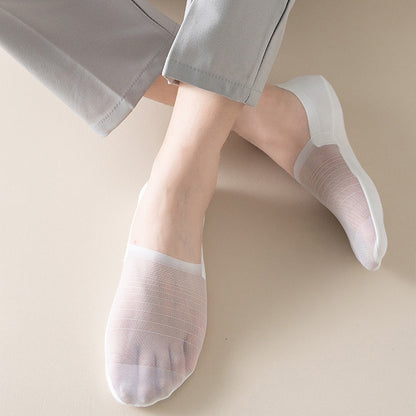 Ice Silk No Show Socks(5 Pairs) - image 5