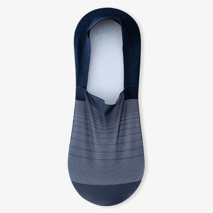 Plus Size Ice Silk No Show Socks(5 Pairs)
