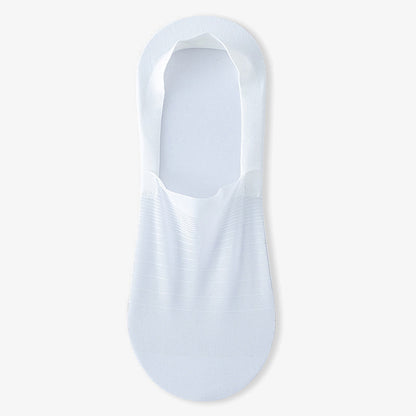 Plus Size Ice Silk No Show Socks(5 Pairs)