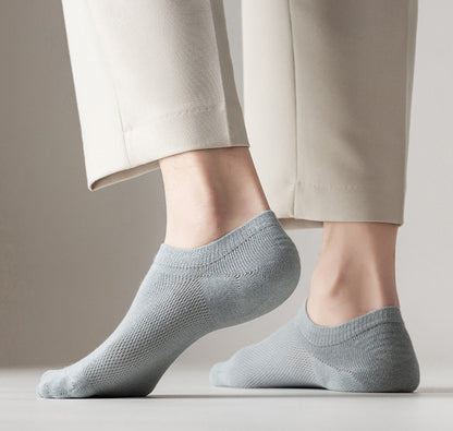 Mesh Non-slip Silicone Ankle Socks(11 Pairs) - image 7