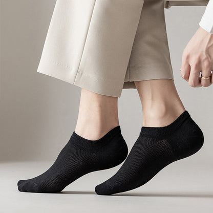 Mesh Non-slip Silicone Ankle Socks(11 Pairs) - image 1