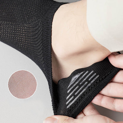 Mesh Non-slip Silicone Ankle Socks(11 Pairs) - image 4