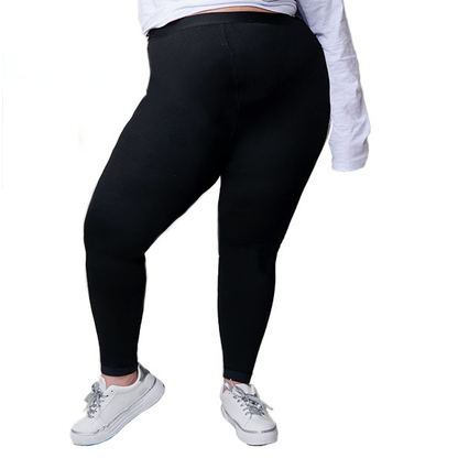 Plus Size Medical Footless Compression Tights(20-30mmHg) - image 2