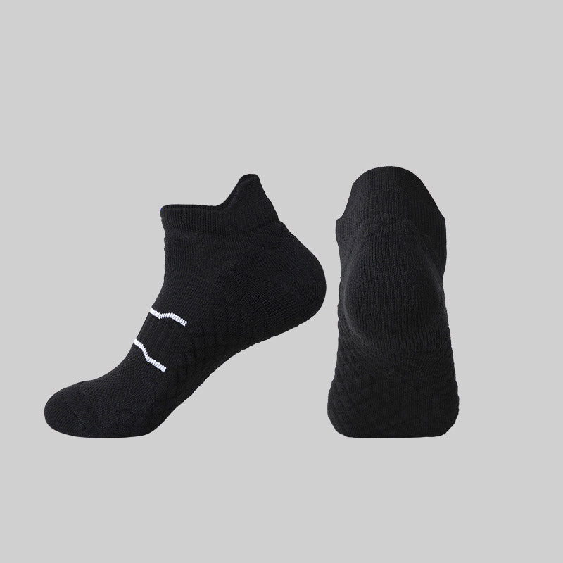Quick Drying Sport Ankle Compression Socks(4 Pairs) - Black - EU36-40(US3-7) - image 2