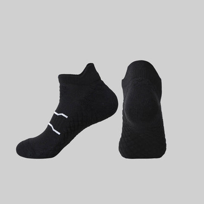 Quick Drying Sport Ankle Compression Socks(4 Pairs) - Black - EU36-40(US3-7) - image 2