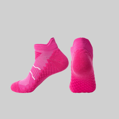 Quick Drying Sport Ankle Compression Socks(4 Pairs) - Rose - EU36-40(US3-7) - image 5