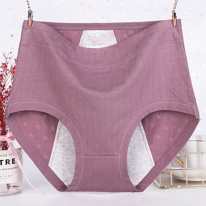 Soft Cotton Panty(5 Packs) - Deep Purple - 6XL - image 5
