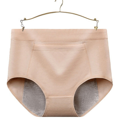 Front Zipper Panty(6 Packs) - Apricot - 4XL - image 4