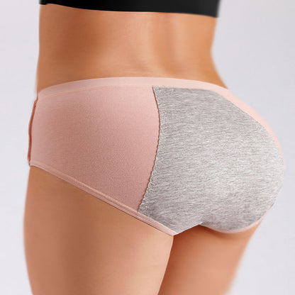 Solid Color Breathable Panty(5 Packs) - image 3