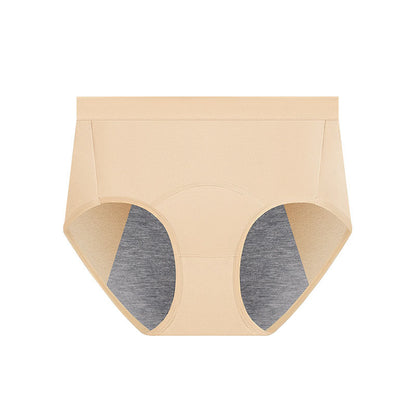 Solid Color Breathable Panty(5 Packs) - Nude - 3XL - image 5