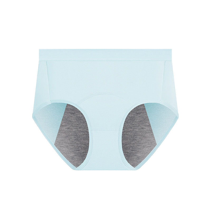 Solid Color Breathable Panty(5 Packs) - Light Blue - 3XL - image 8