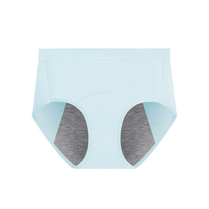 Solid Color Breathable Panty(5 Packs) - Light Blue - 3XL - image 8