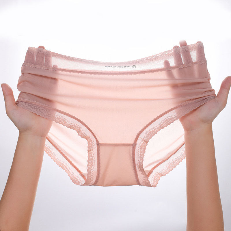 Ultra Thin Ice Silk Panty(3 Packs) - image 0