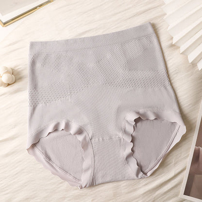 Shaping High Waist Panty(3 Packs) - Light Gray - XL - image 6