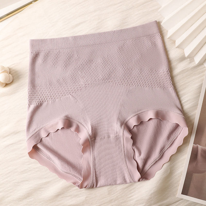 Shaping High Waist Panty(3 Packs) - Light Purple - XL - image 10