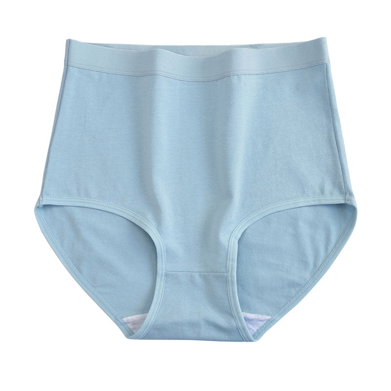High Waist Cotton Panty(6 Packs) - Lake Blue - 3XL - image 10