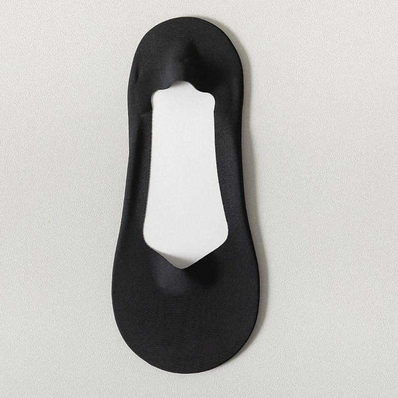 Cool Fabric No Show Socks(8 Pairs) - Black - EU36-38(US3-5) - image 13