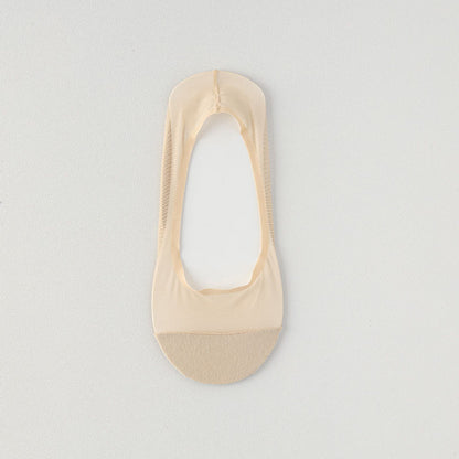 Ice Silk Mesh No Show Socks(4 Pairs) - Nude - EU36-38(US3-5) - image 13