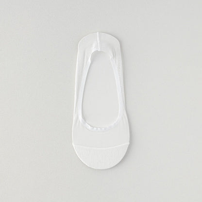 Ice Silk Mesh No Show Socks(4 Pairs) - White - EU36-38(US3-5) - image 15