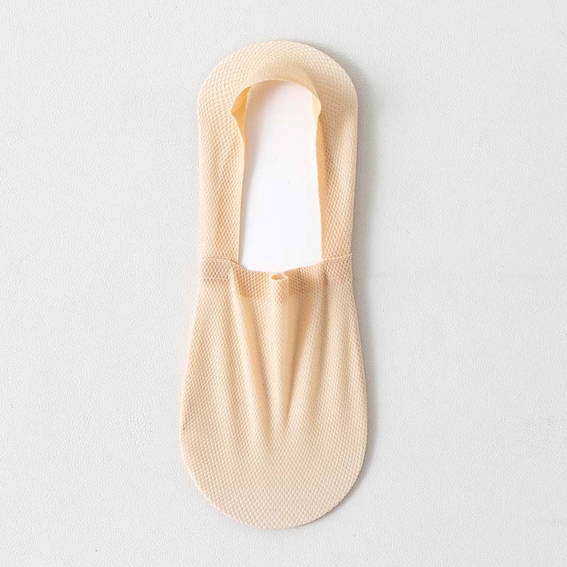 Classic Mesh No Show Socks(4 Pairs) - Nude - EU39-46(US6-12) - image 15