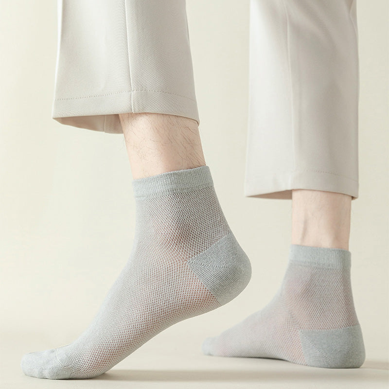 Mesh Breathable Sports Ankle Socks(7 Pairs) - image 4