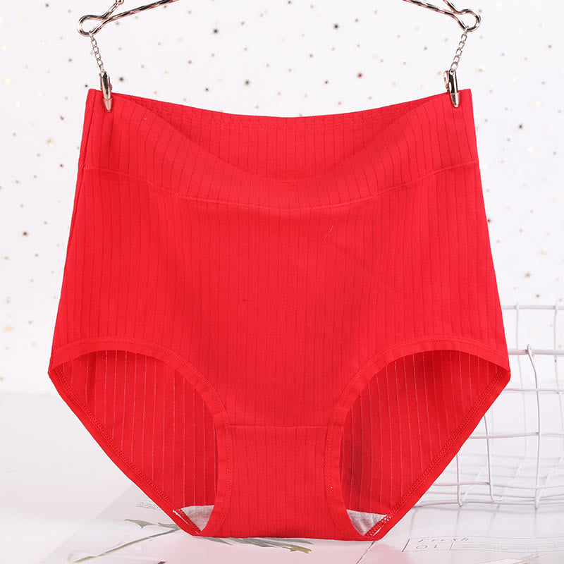Soft Cotton Panty(3 Packs) - Red - 6XL - image 3